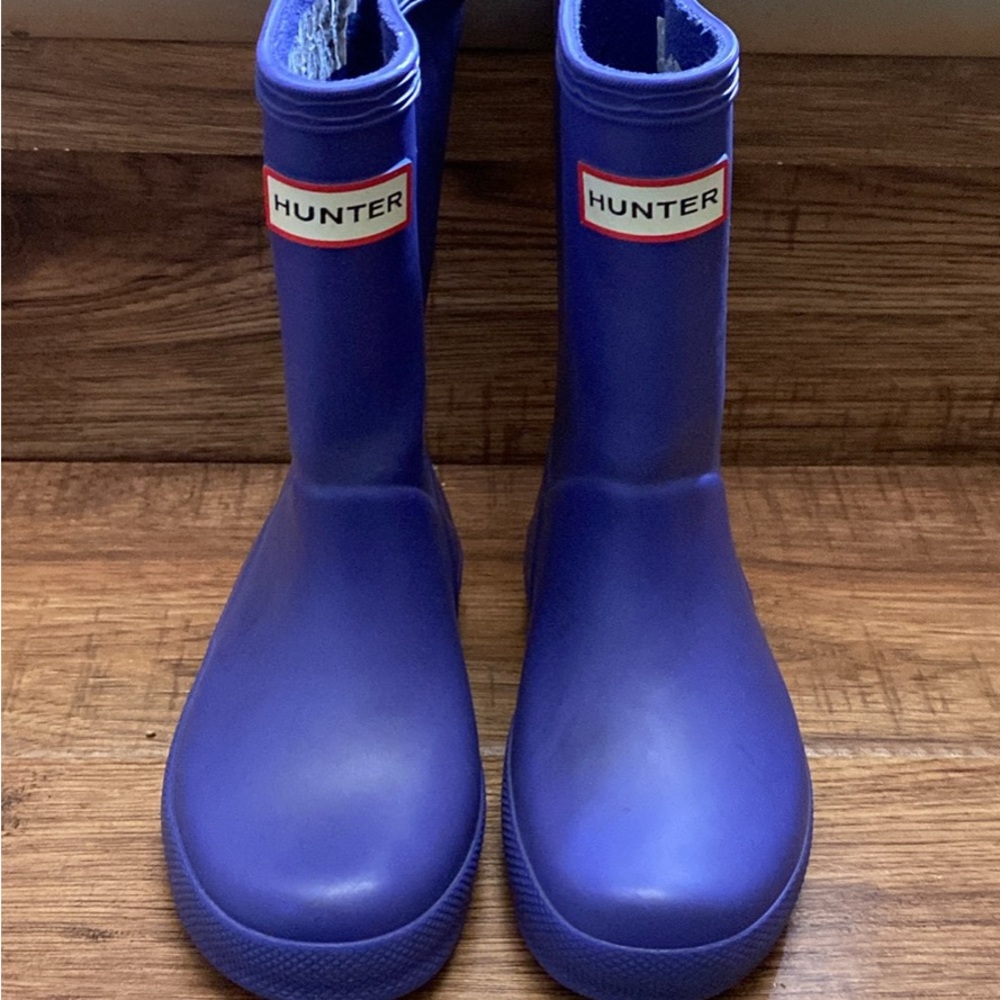 Hunter Toddler Blue Rain Boots